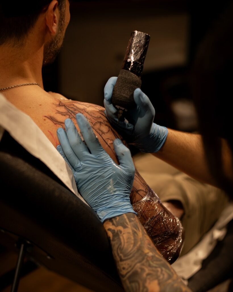 tatuaje épico el señor de los anillos